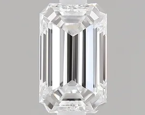 0.4ct EMERALD D VS1 Natural diamond