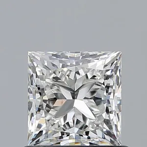 0.9ct PRINCESS G VVS2 Natural diamond