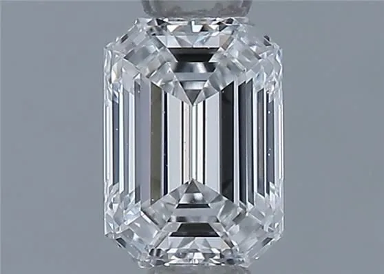 0.4ct EMERALD E IF Natural diamond