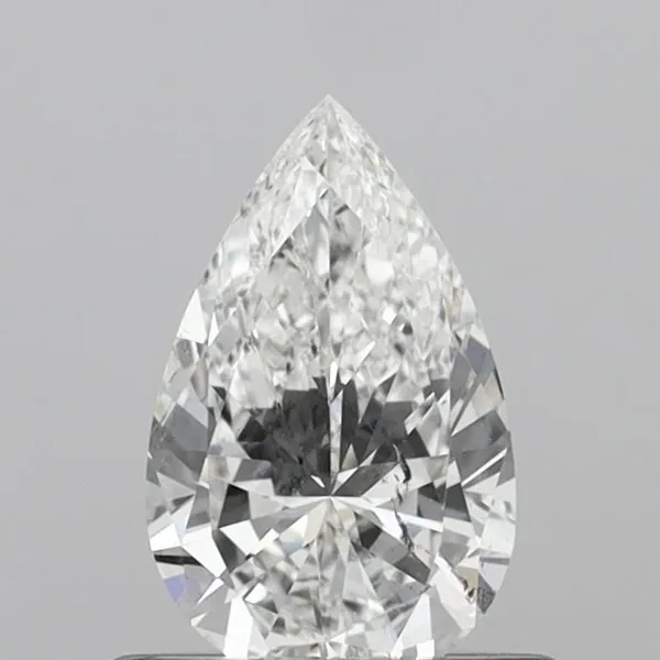 0.51ct PEAR F SI1 Natural diamond