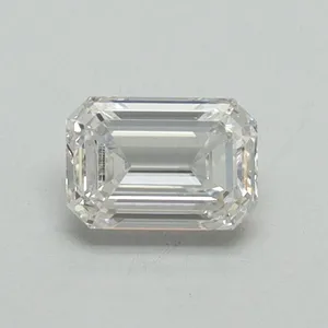0.51ct EMERALD F VS1 Lab diamond