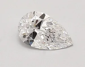 0.86ct PEAR D VVS2 Lab diamond
