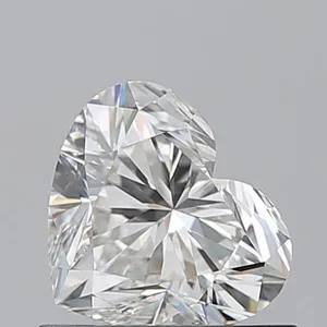 0.72ct HEART H VVS2 Natural diamond