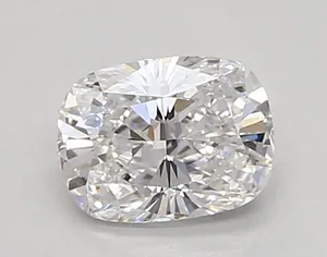0.65ct CUSHION D VVS2 Lab diamond