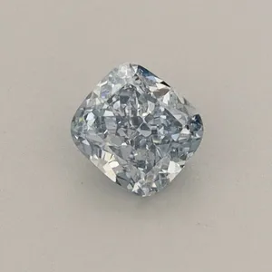0.4ct CUSHION Fancy Intense Blue VS1 Coloured Lab diamond
