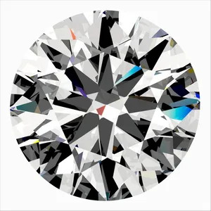 0.5ct EMERALD F VVS1 Natural diamond