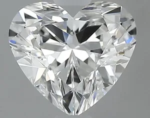 0.8ct HEART E VVS2 Natural diamond
