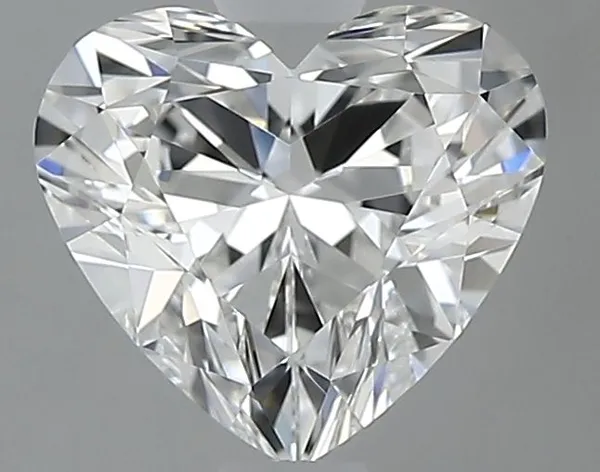 0.8ct HEART E VVS2 Natural diamond