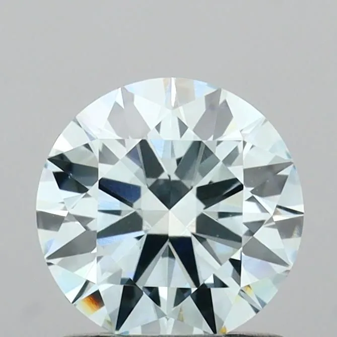 1.01ct ROUND Fancy Blue VS1 Coloured Lab diamond