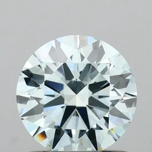 1.01ct ROUND Fancy Blue VS1 Coloured Lab diamond