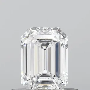0.59ct EMERALD D VVS1 Lab diamond