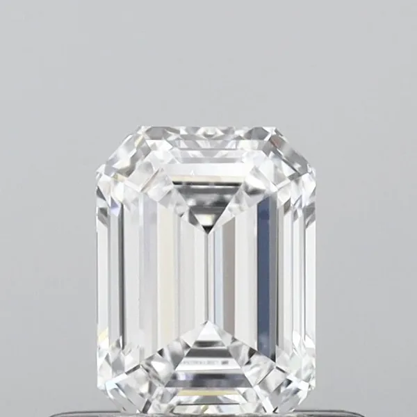 0.59ct EMERALD D VVS1 Lab diamond