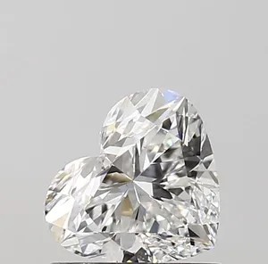 0.8ct HEART E VS2 Natural diamond