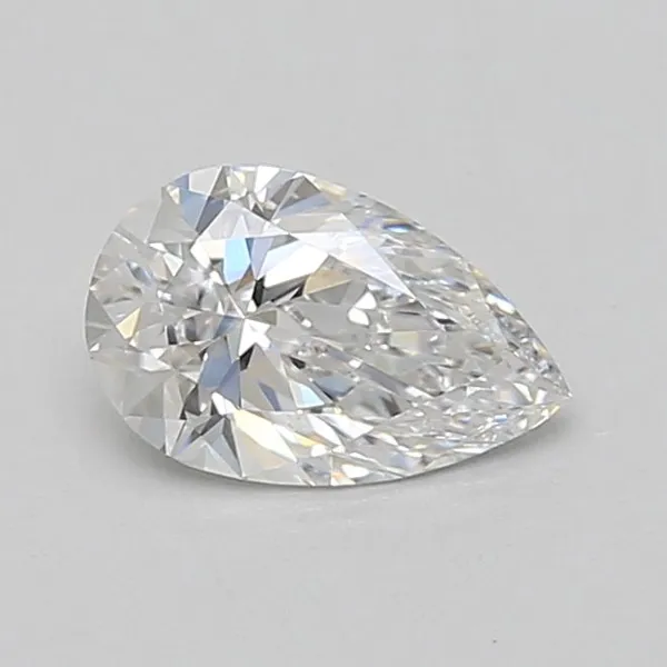 0.89ct PEAR D VVS2 Lab diamond