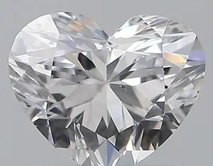 0.7ct HEART D SI1 Natural diamond