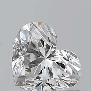 0.7ct HEART G VS2 Natural diamond
