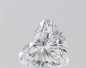 0.86ct HEART D VVS2 Lab diamond
