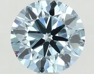 1.01ct ROUND Fancy Vivid Blue VS1 Coloured Lab diamond