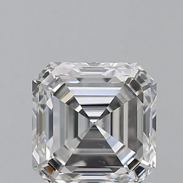 1.01ct ASSCHER F SI1 Natural diamond