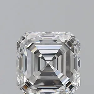 1.01ct ASSCHER F SI1 Natural diamond