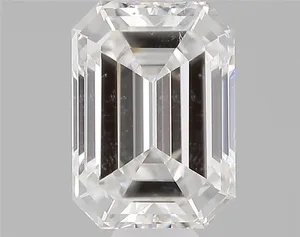 0.4ct EMERALD E SI2 Natural diamond