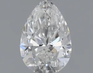 0.31ct PEAR E VS2 Natural diamond