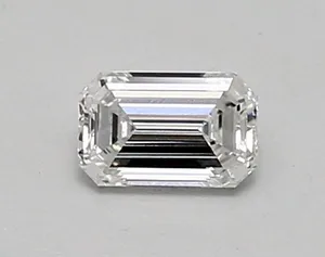 0.4ct EMERALD D VVS1 Lab diamond