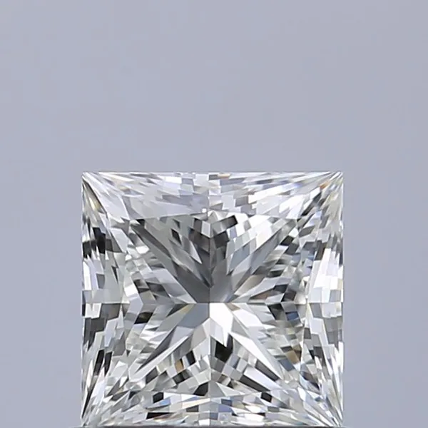 0.7ct PRINCESS H VVS1 Natural diamond