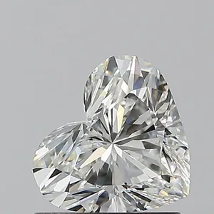0.9ct HEART H VVS2 Natural diamond