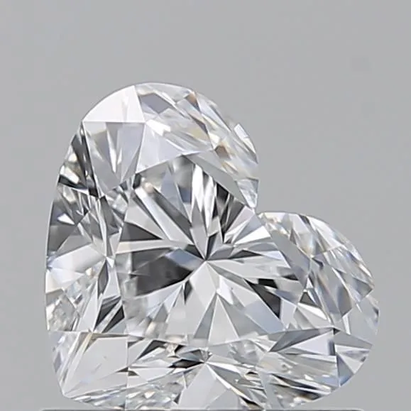 0.91ct HEART D VS1 Natural diamond