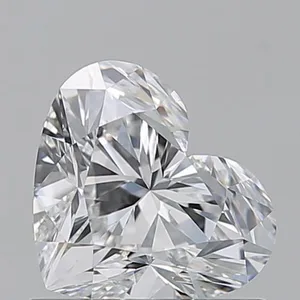 0.91ct HEART D VS1 Natural diamond