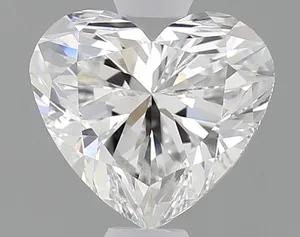 1.05ct HEART D VVS2 Lab diamond