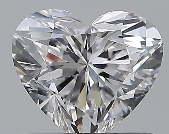 0.66ct HEART D VS2 Natural diamond