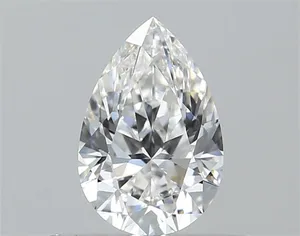 0.43ct PEAR F VVS1 Natural diamond
