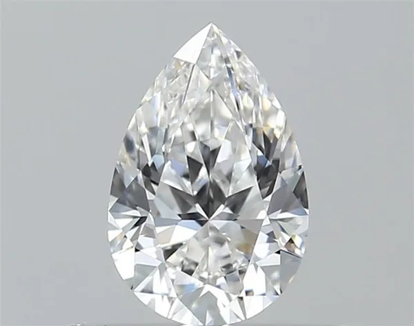 0.43ct PEAR F VVS1 Natural diamond