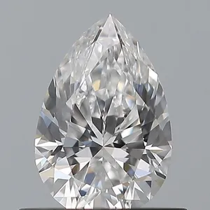 0.5ct PEAR D VVS1 Natural diamond