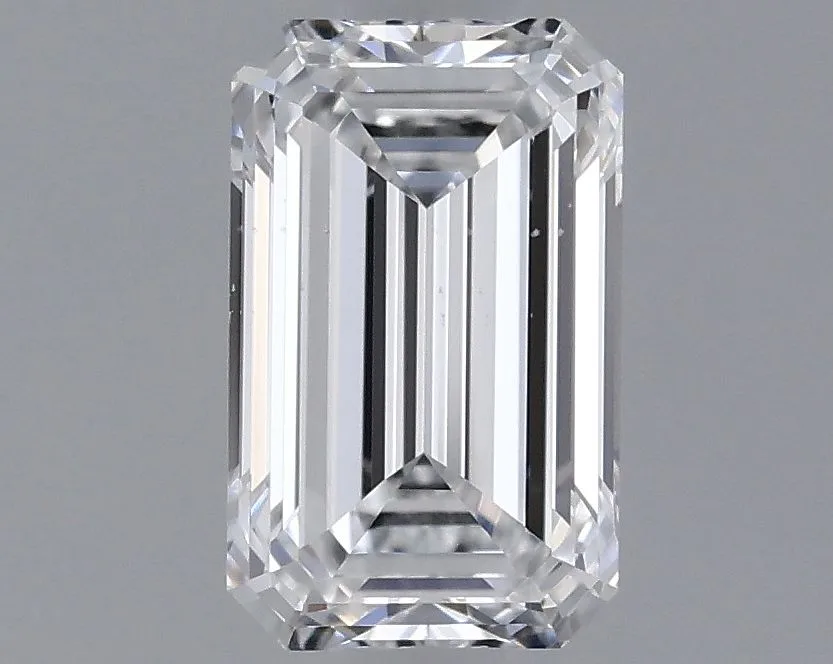 0.40ct EMERALD D VS2 Natural diamond