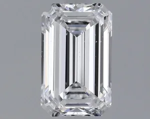 0.4ct EMERALD D VS2 Natural diamond