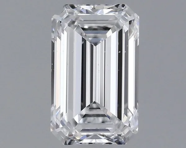 0.4ct EMERALD D VS2 Natural diamond