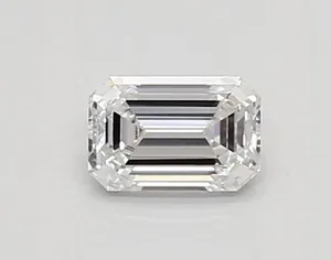 0.33ct EMERALD D VVS1 Lab diamond