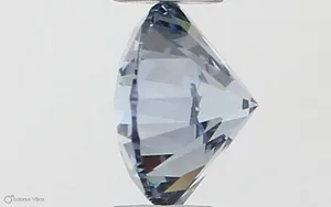 0.3ct ROUND Fancy Blue VS1 Coloured Lab diamond
