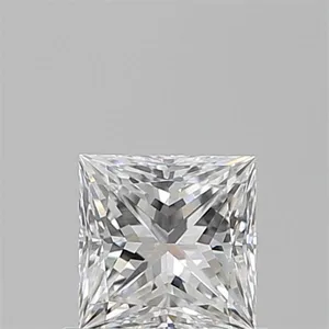 0.72ct PRINCESS E SI1 Natural diamond