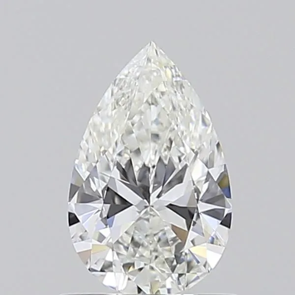 0.59ct PEAR F IF Lab Grown diamond