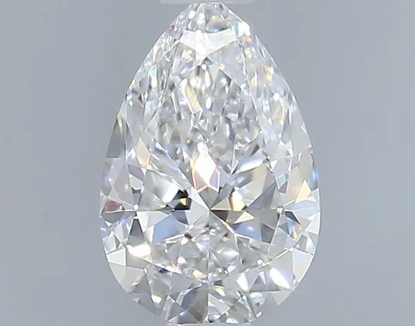 0.4ct PEAR D VVS1 Natural diamond