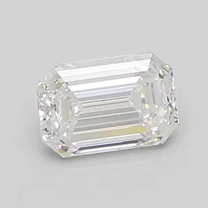 0.61ct EMERALD D IF Lab diamond