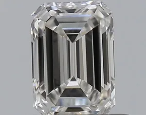 0.48ct EMERALD F VS1 Natural diamond