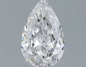 0.5ct PEAR D SI1 Natural diamond