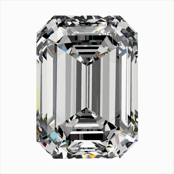 0.51ct EMERALD E VVS1 Natural diamond