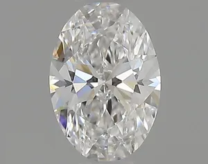 0.4ct OVAL D VVS2 Natural diamond