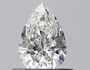 0.46ct PEAR F VVS1 Natural diamond